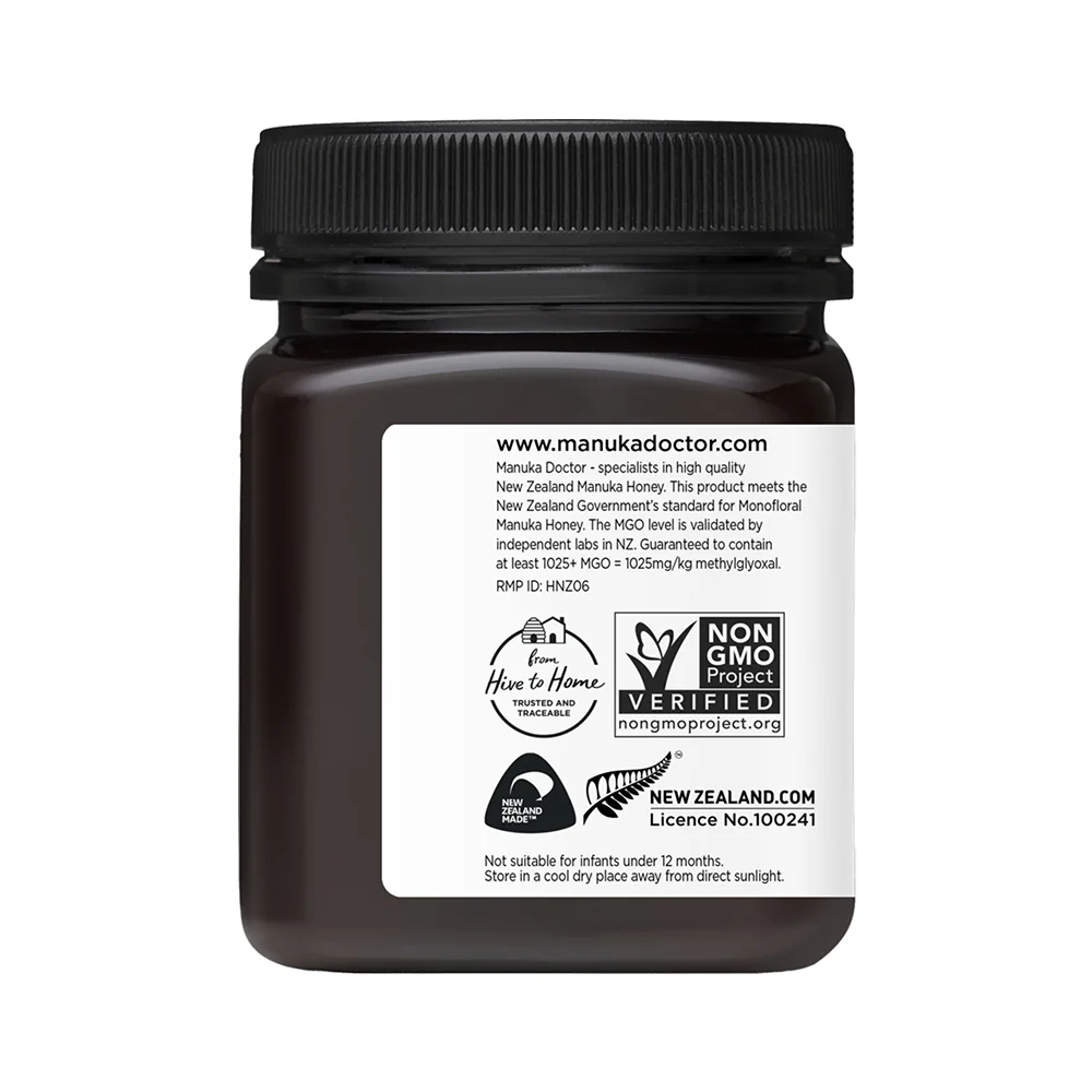 1025 MGO Manuka Honey 8.75 oz - Image 8
