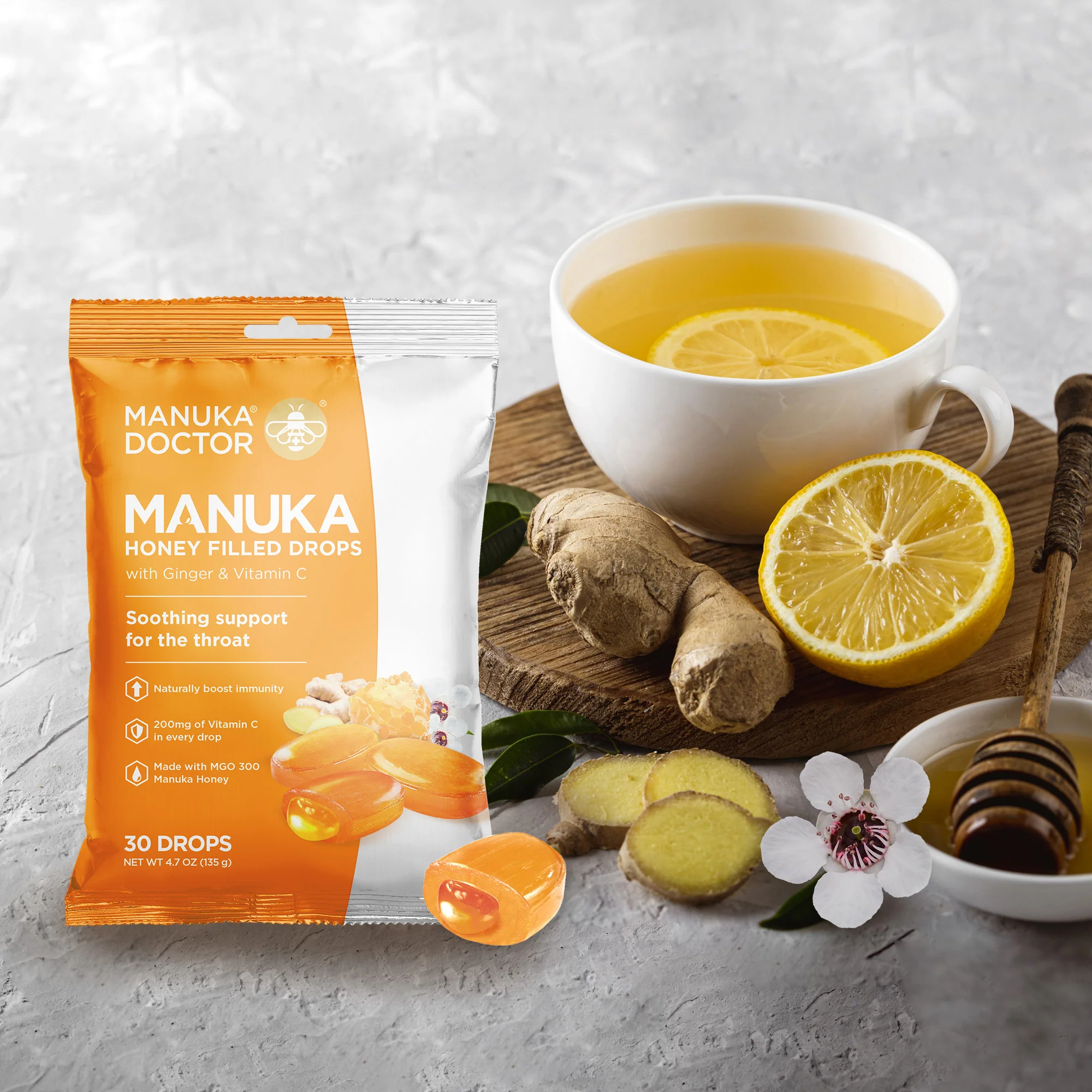Cough Drops - Ginger & Manuka - Image 3