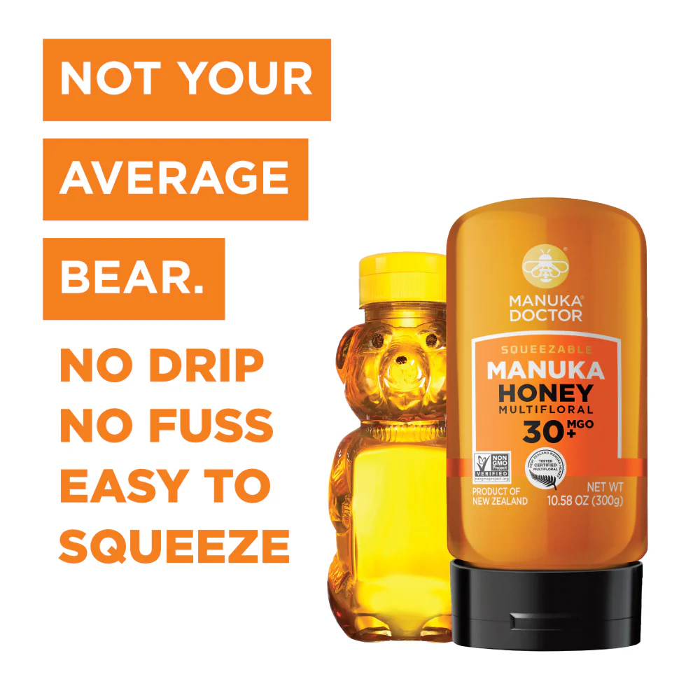 MGO 30 Manuka Honey Squeezy (10.58oz) - Image 11
