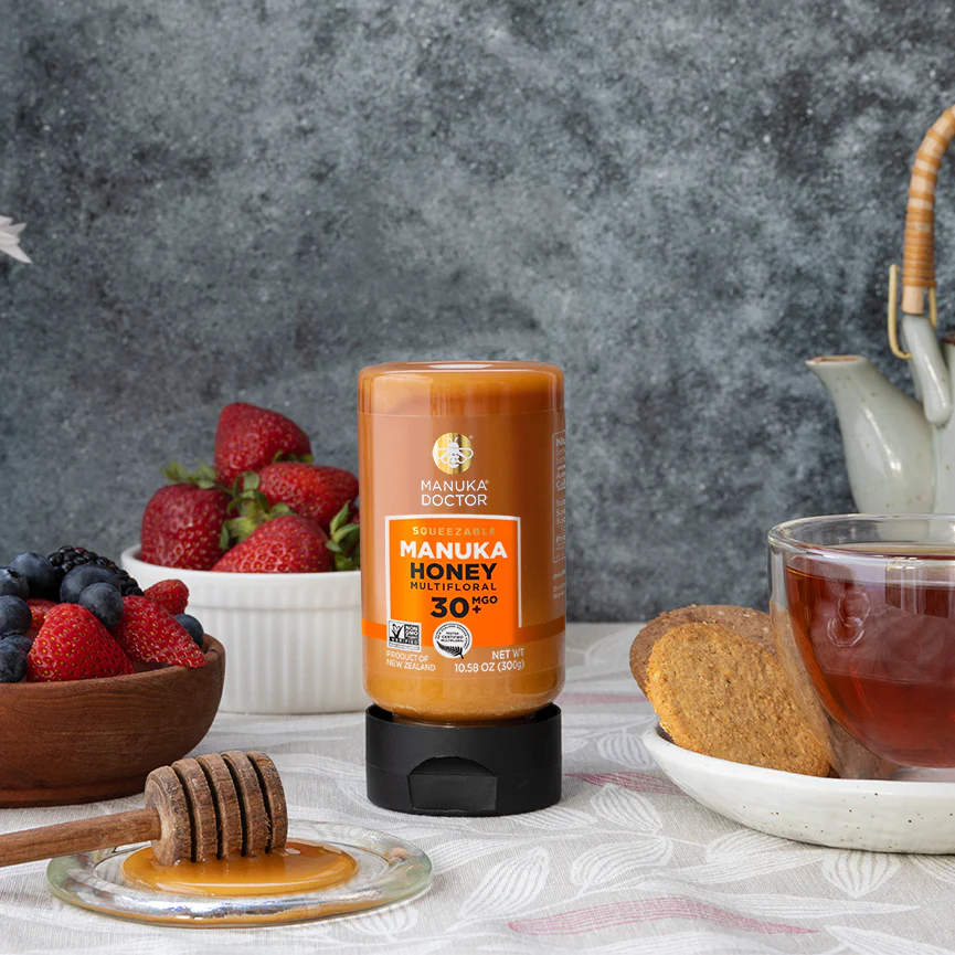 MGO 30 Manuka Honey Squeezy (10.58oz) - Image 3